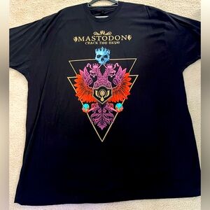 BRAND NEW MASTODON 2019 CRACK THE SKYE TOUR TEE SHIRT MENS 3XL